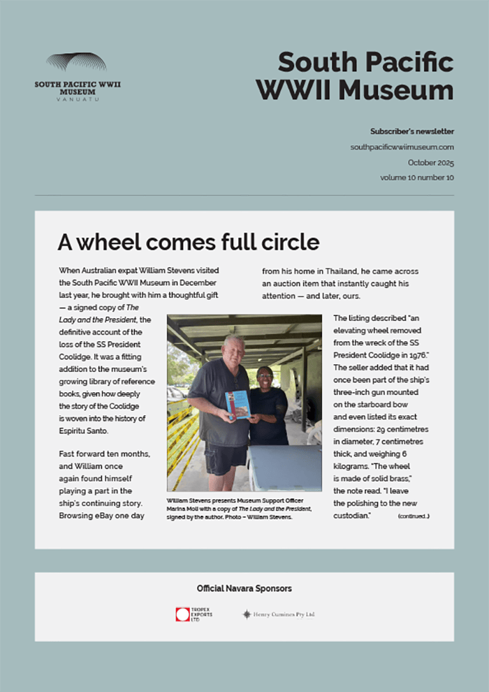 August newsletter cover