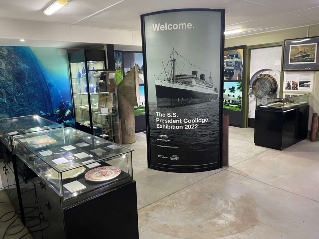 Welcome to the S.S. President Coolidge exhibition at the museum.